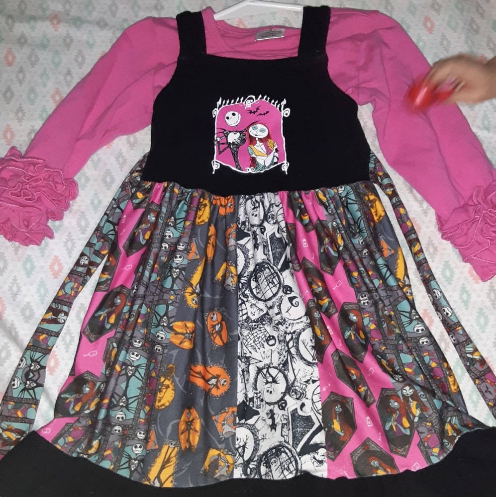 Nightmare Before Christmas dress with shirt